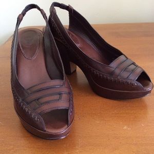 Frye Platform Wedge Heels